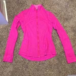 LAST CHANCE Great condition Pink Lululemon zip up